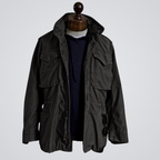 Men’s Water-Resistant Outdoor Jacket Black