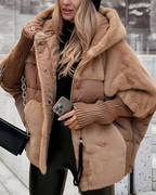 Women’s Oversized Winter Coat Brown