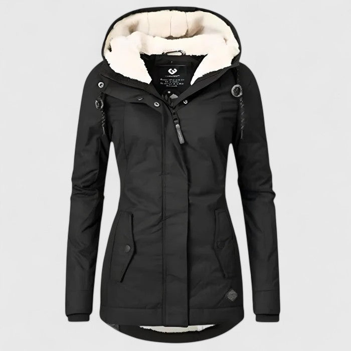 Women’s Warm Padded Winter Coat Black