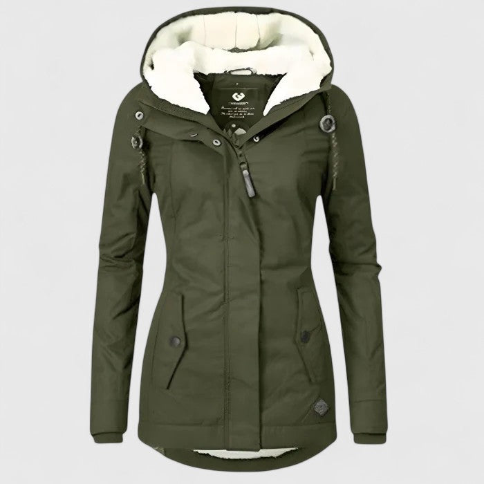 Women’s Warm Padded Winter Coat Green