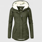 Women’s Warm Padded Winter Coat Green