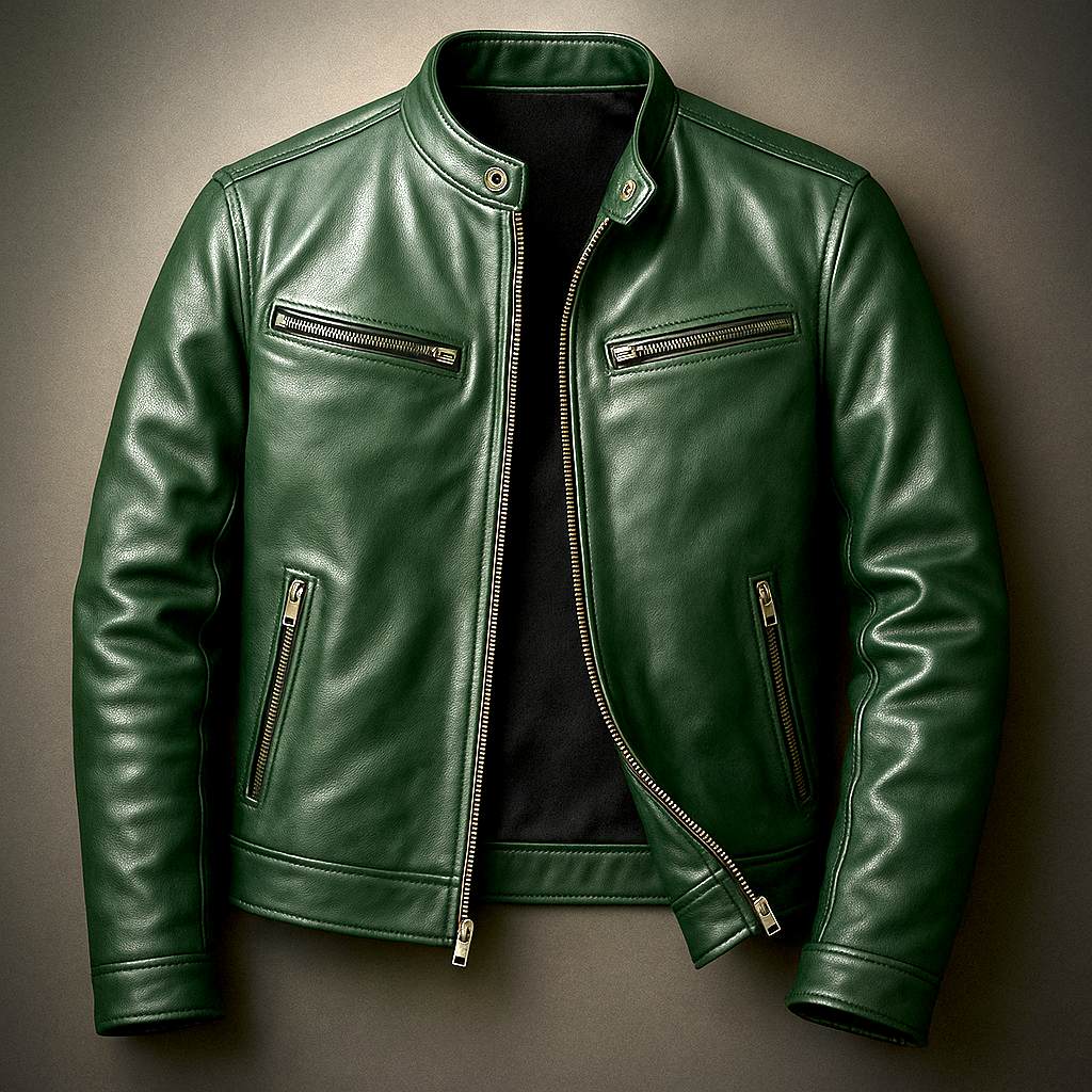 Men’s Casual Leather Jacket