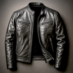Men’s Casual Leather Jacket
