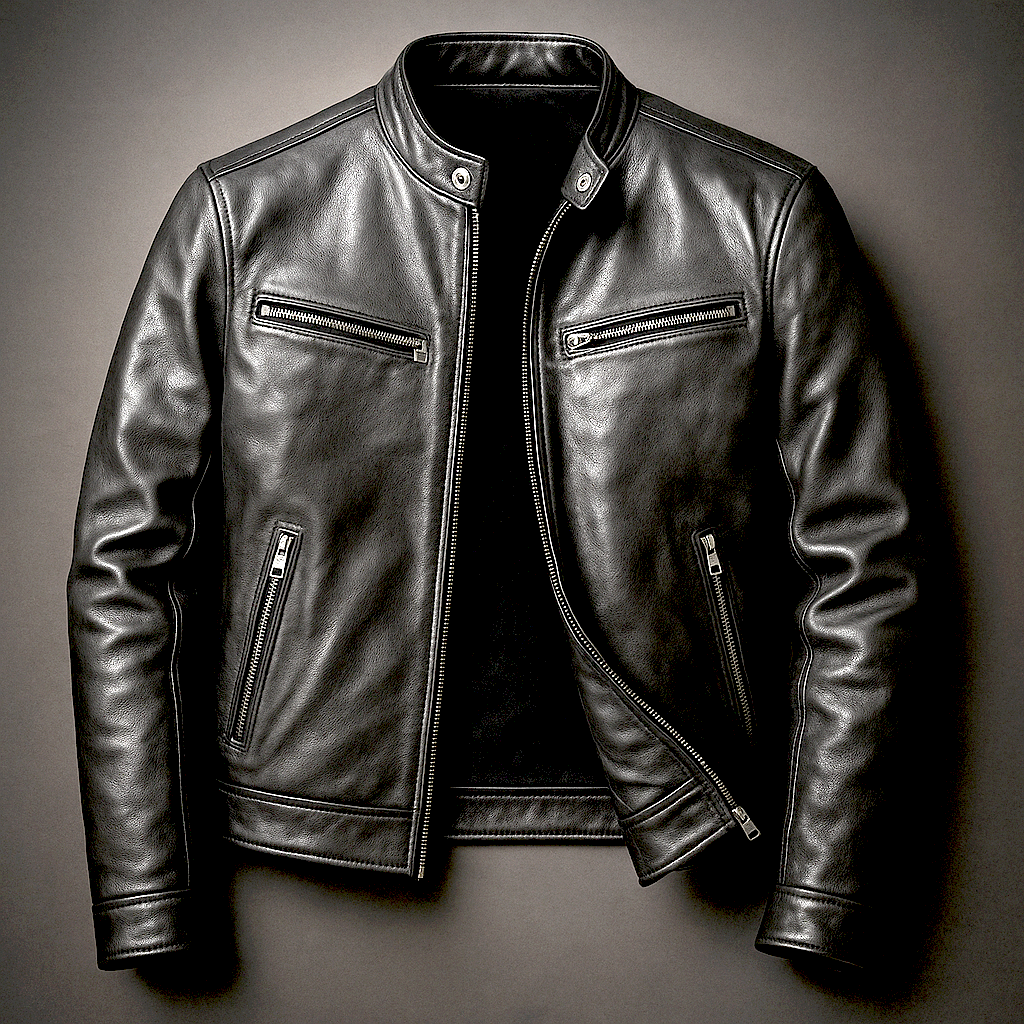 Men’s Casual Leather Jacket