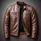 Men’s Casual Leather Jacket
