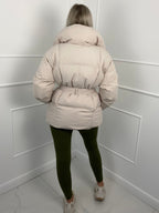 Women’s Stylish Cropped Puffer Jacket