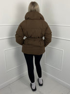 Women’s Stylish Cropped Puffer Jacket