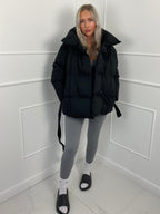 Women’s Stylish Cropped Puffer Jacket