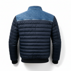 Men’s Stylish Quilted Denim Jacket