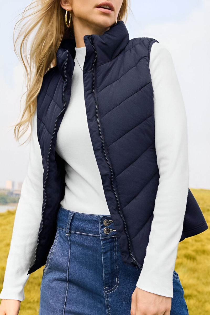 Women’s Warm Quilted Puffer Gilet
