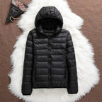 Women’s Lightweight Quilted Puffer Jacket Black
