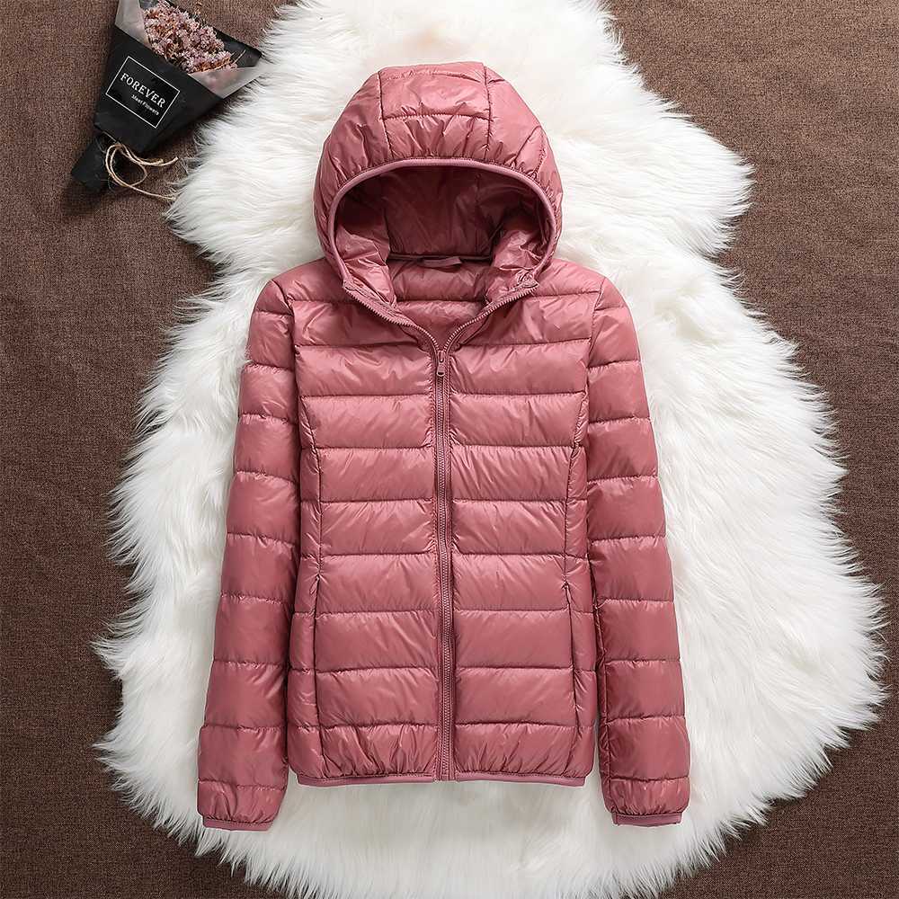 Women’s Lightweight Quilted Puffer Jacket Pink