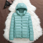 Women’s Lightweight Quilted Puffer Jacket Turquoise