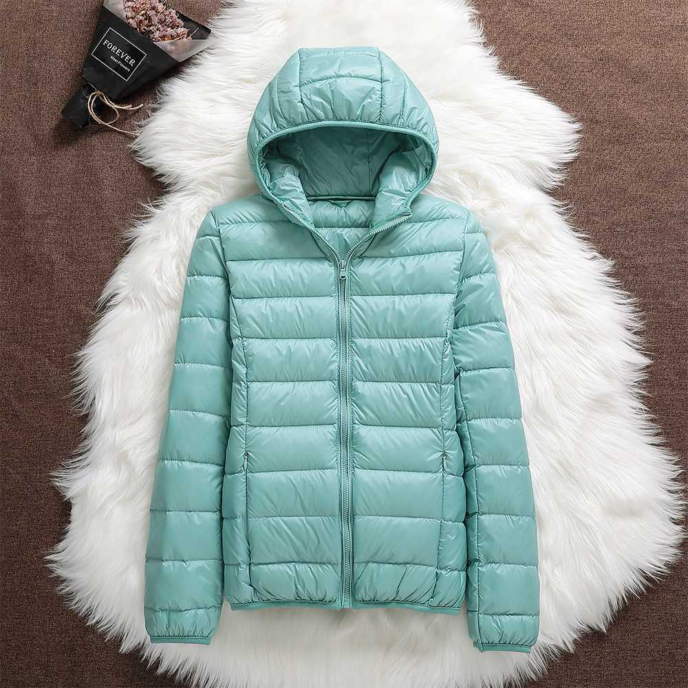 Women’s Lightweight Quilted Puffer Jacket Turquoise
