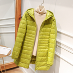 Women’s Lightweight Quilted Puffer Jacket Yellow