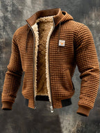 Men’s Comfortable Quilted Winter Gilet Brown