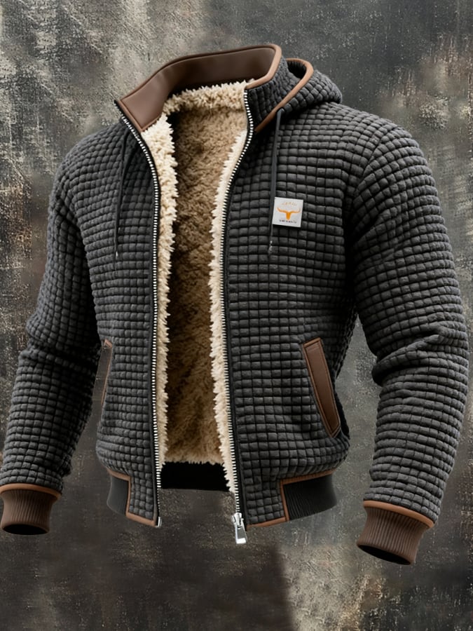 Men’s Comfortable Quilted Winter Gilet Grey