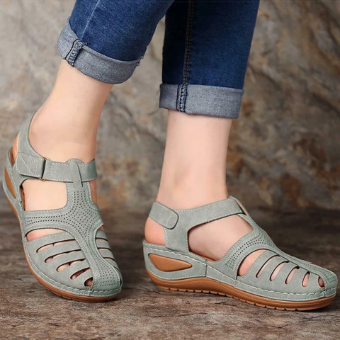 Women’s Comfortable Cutout Walking Sandals – Style for Summer