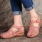 Women’s Comfortable Cutout Walking Sandals – Style for Summer Pink