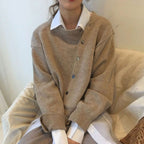 Women’s Oversized Button-Front Cardigan Sweater