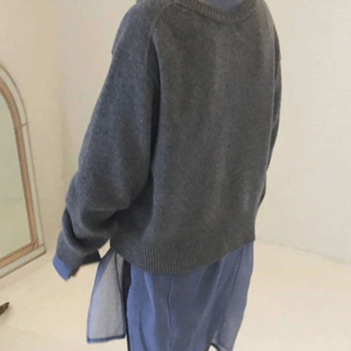 Women’s Oversized Button-Front Cardigan Sweater