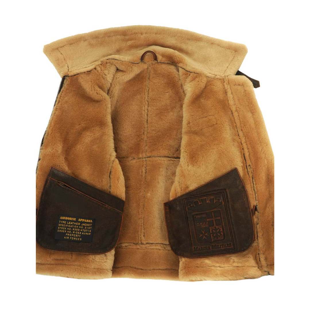 Men’s Classic Shearling Aviator Jacket