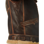 Men’s Classic Shearling Aviator Jacket