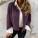 Women’s Elegant Short Jacket Brown