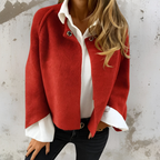 Women’s Elegant Short Jacket Red