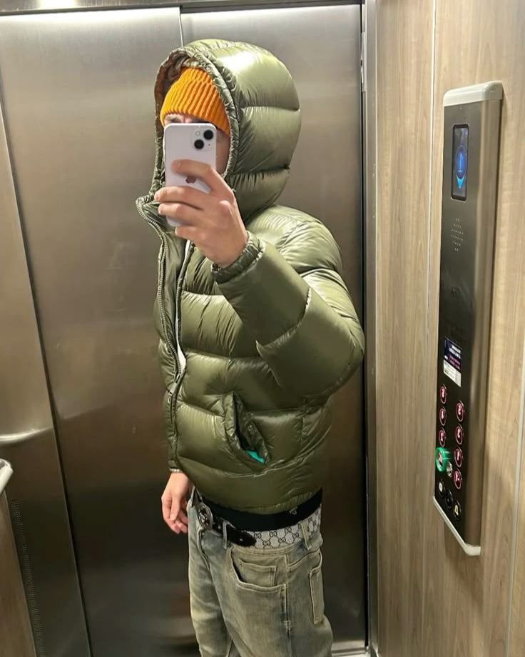 Men’s Modern Short Winter Coat