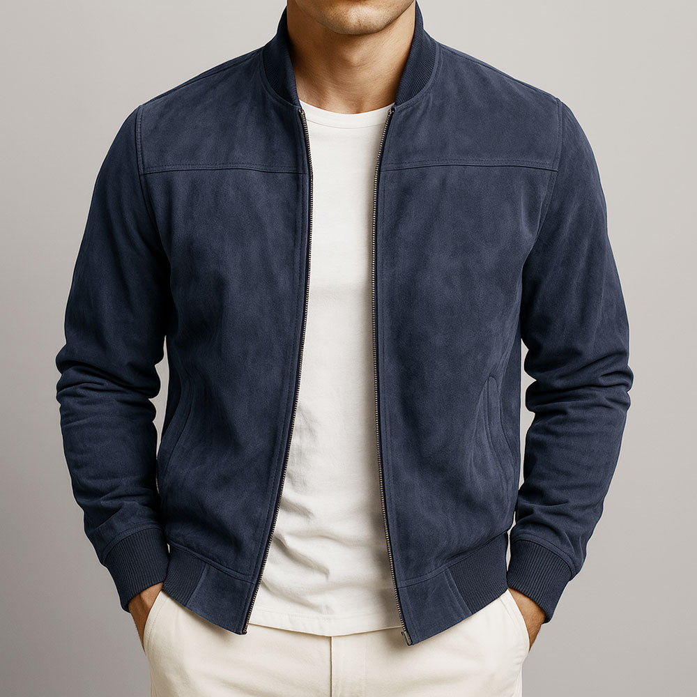 Men’s Modern Lightweight Casual Jacket Blue