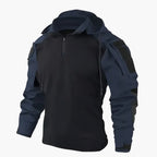 Men’s Outdoor Tactical Jacket with Hood Blue