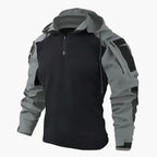 Men’s Tactical Jacket with Water-Resistant Finish Grey