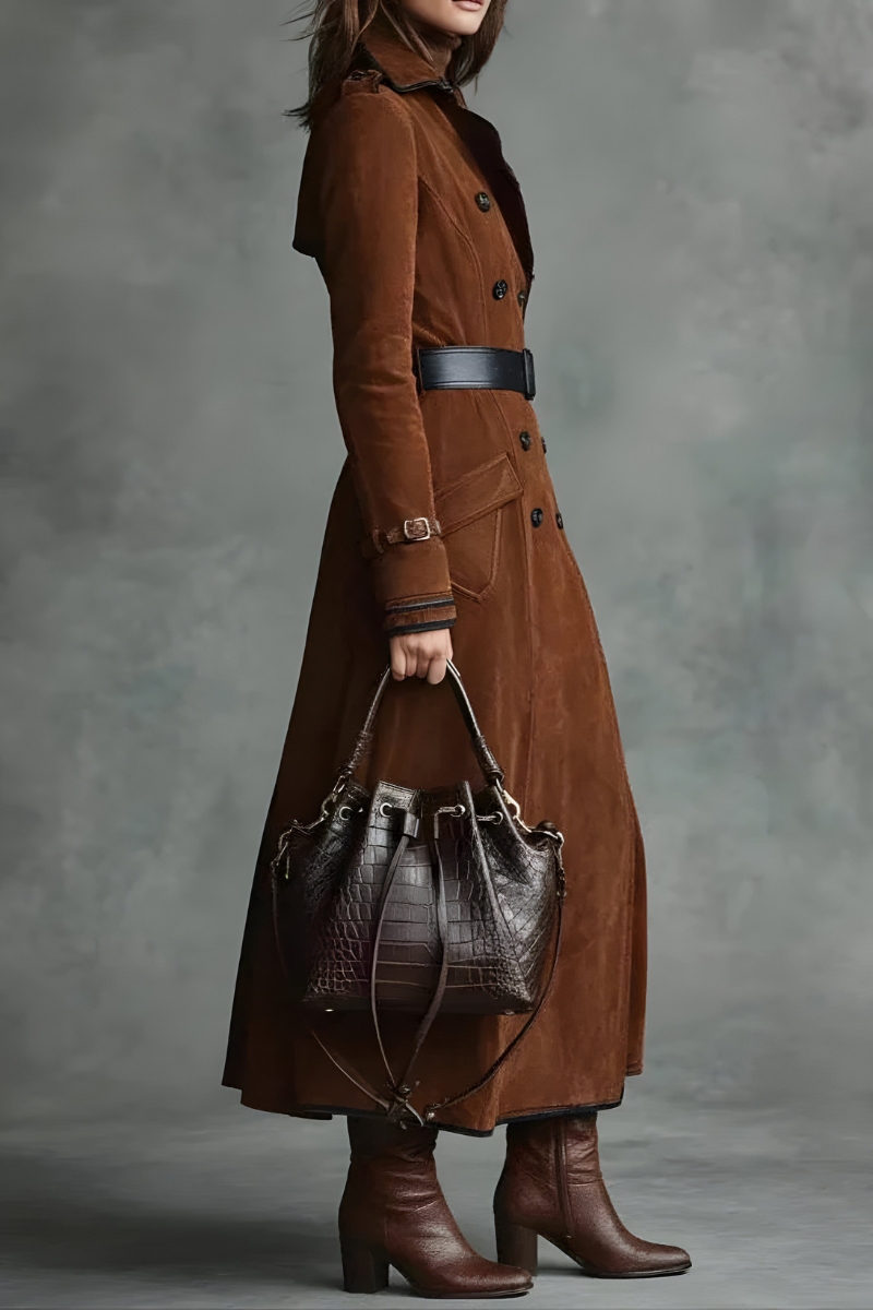 Women’s Stylish Tailored Long Coat