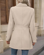 Women’s Elegant Tailored Longline Coat
