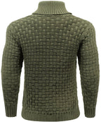 Men’s Warm Textured Knitted Jumper