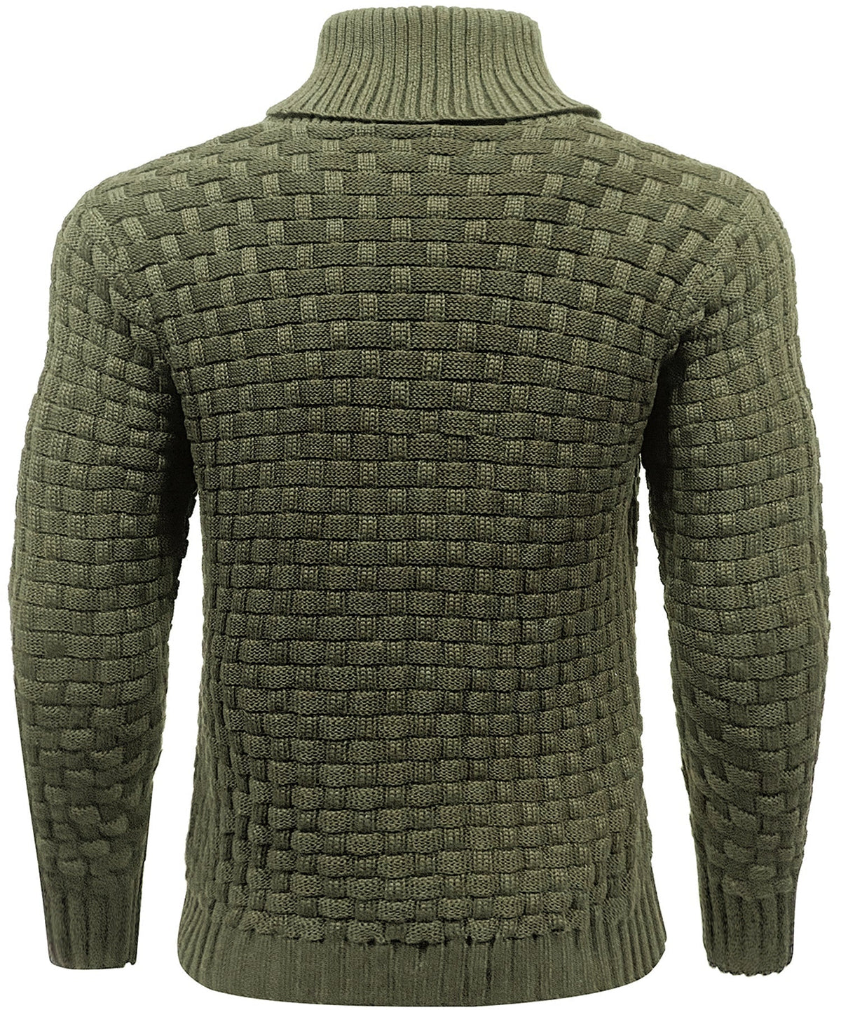 Men’s Warm Textured Knitted Jumper
