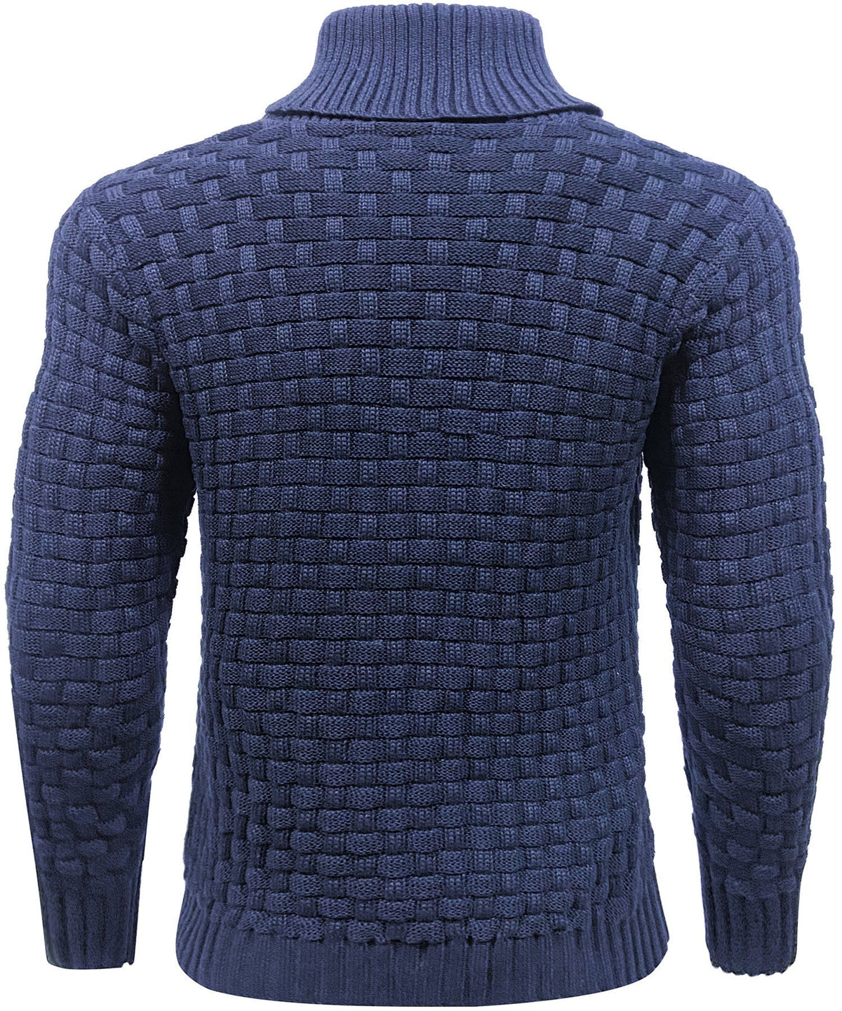 Men’s Warm Textured Knitted Jumper