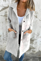 Women’s Warm Thick Autumn Coat Apricot