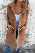 Women’s Warm Thick Autumn Coat Camel