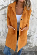 Women’s Warm Thick Autumn Coat Orange