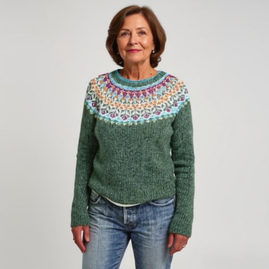 Women’s Vintage Island Knitted Jumper