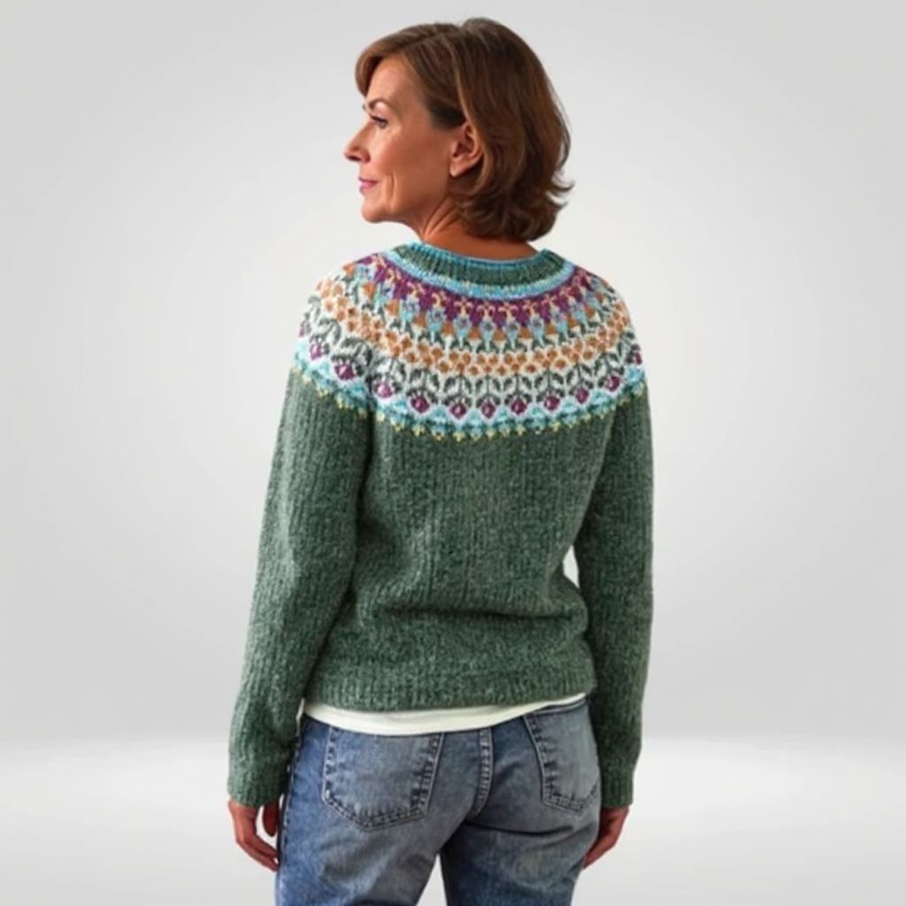 Women’s Vintage Island Knitted Jumper