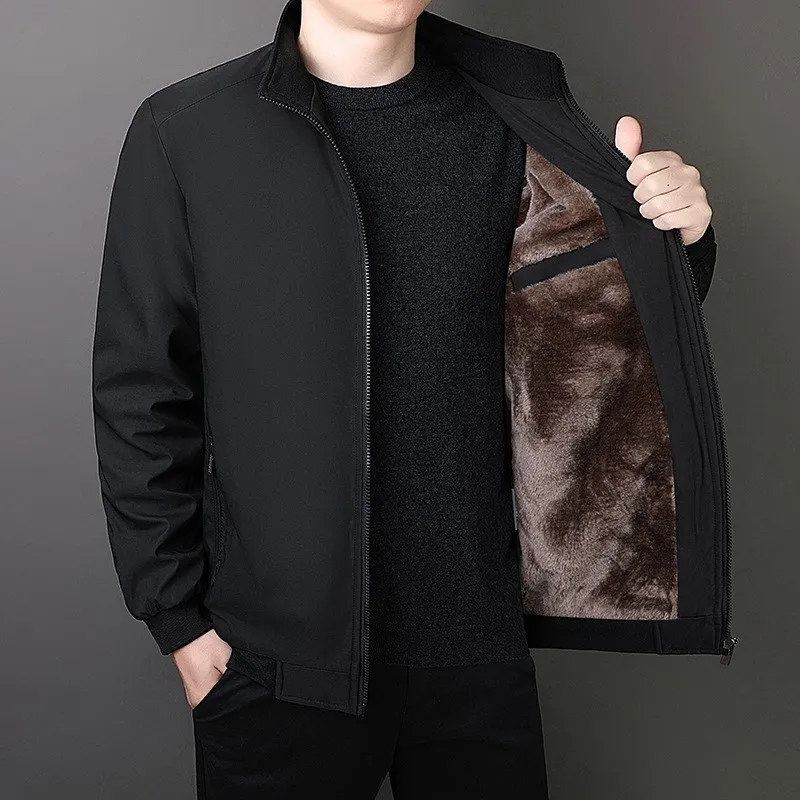 Men’s Stylish Warm Everyday Jacket Black