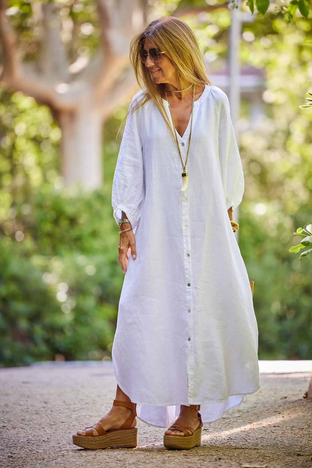 Women’s Bohemian Maxi Dress – Flowy Boho Dress