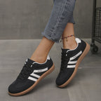 Women’s Comfortable Wide Fit Trainers Black
