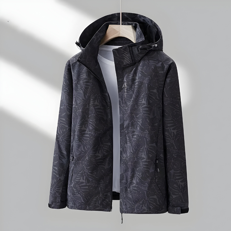 Women’s Comfortable Windproof Raincoat Black