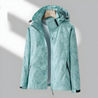 Women’s Comfortable Windproof Raincoat Green