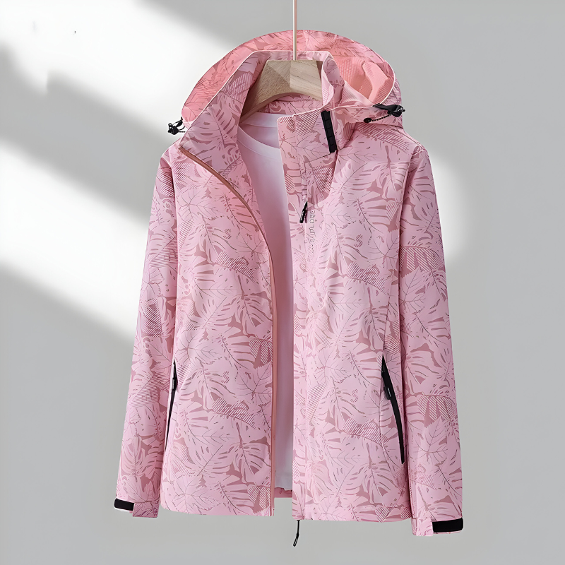 Women’s Comfortable Windproof Raincoat Pink