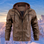 Men’s Classic Winter Coat Brown